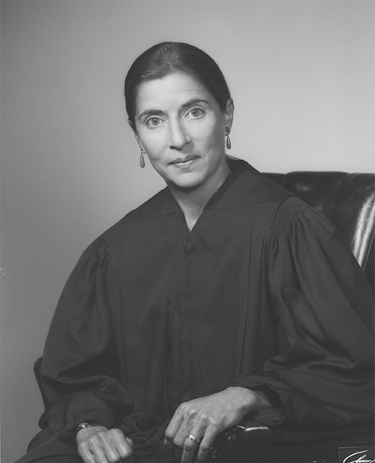 1980: Ginsburg is nominated on April 14 by President Jimmy Carter to the U.S. Court of Appeals for the District of Columbia Circuit, and her appointment is confirmed by the Senate on June 18, 1980. Courtesy Columbia Law School.